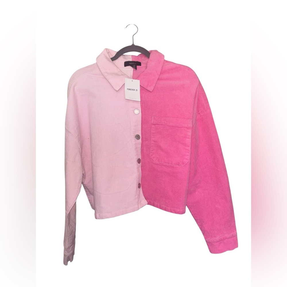 Forever 21 Pink Jean Jacket